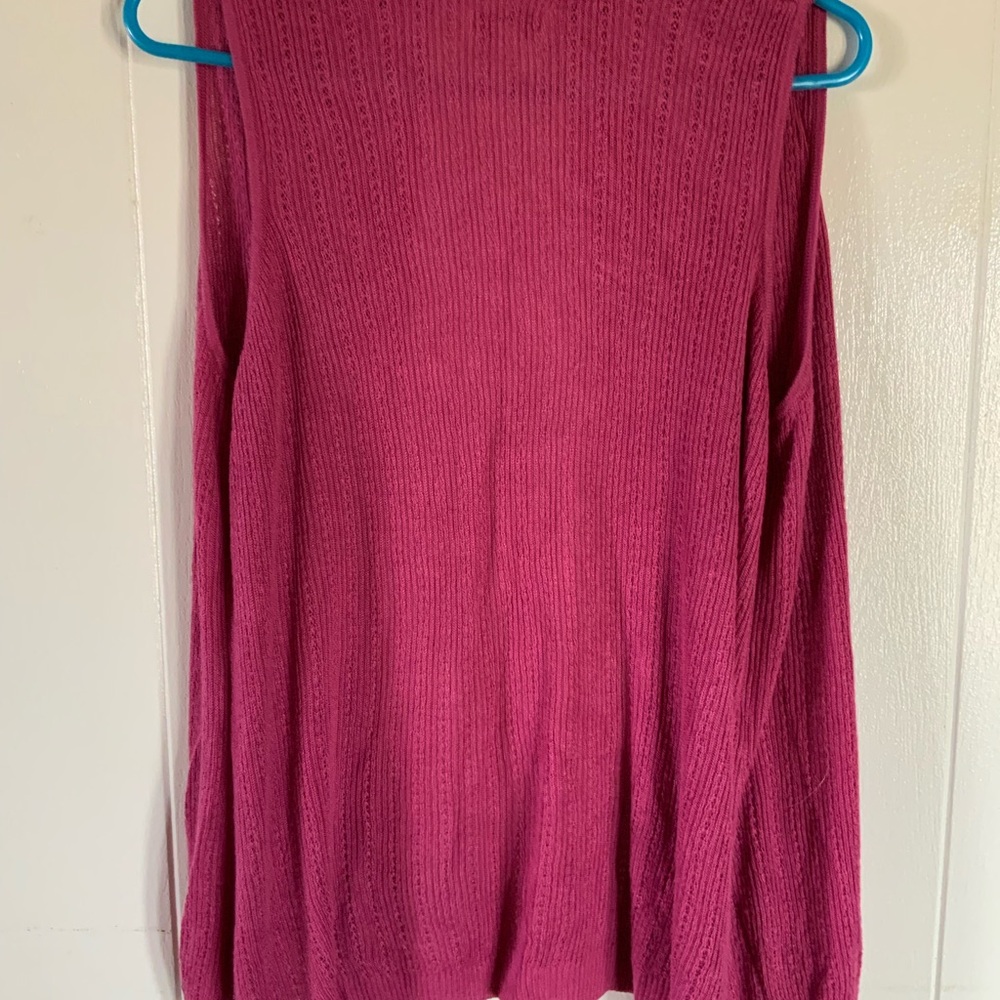 Pink Sweater Vest - Picture 3 of 3
